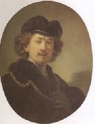 Self Portrait with a Gold Chain (mk05) Rembrandt